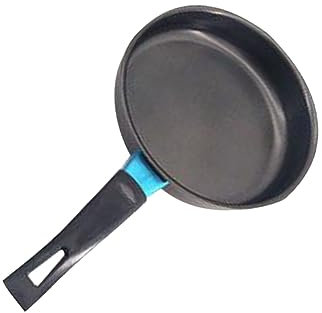 HOLIDYOYO Poêle à Œufs Antiadhésive Mini Poêle à Frire pour Omelette et Crêpes, Compatible Gaz et Induction, Revêtement Zérostick, la Cuisine Maison et Restaurant