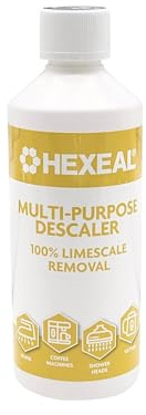 Hexeal Multipurpose Descaler 500ml - Limescale Remover For Appliances | Fast Acting Limescale Remover for Kettles, Coffee Machines, Irons & Shower Heads