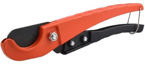 Cortador de tubos de aluminio, tijeras de trinquete, cortador de tubos de PVC/PU/PP, herramienta manual de corte de manguera para sistemas de riego de jardín