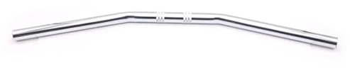 Motorradlenker Motorradlenker 1 25mm Schwarz Chrom Drag Straight Bar Motorrad Lenker(Chrome)