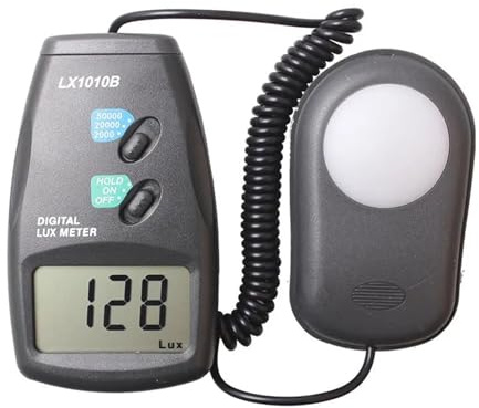 Luxmetro digitale portatile Lx-1010b Strumento fotometrico ad alta precisione for applicazioni di illuminazione per interni ed esterni