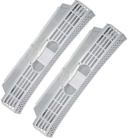 GKOKG Compatible With Siemens Neff Tumble Dryer Lint Fluff Filter 00652184 652184-2 Pcs Replacement Parts AP4568439 PS3480699