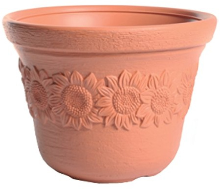 Terra Blumentopf Sunny, terrakotta, 35 cm