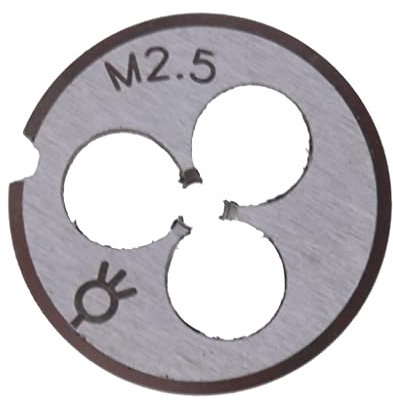 Baoblaze Metrische Gewindeschneider Handgewindebohrer, M2.5