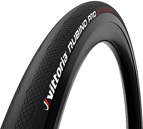 VITTORIA Unisex – Erwachsene Rubino Pro G2.0 Reifen, schlauchlos, Schwarz, 700 x 28 mm, 700x28c