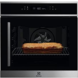 Horno empotrable pirólisis Electrolux EOF7P00RX – Horno multifunción Calor giratorio o pulsado / 72 litros/Clase A+ / Acero inoxidable anti-huellas/Puerta fría (4 ventanas)