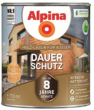 Alpina Dauerschutz Lasur (oregon pine)
