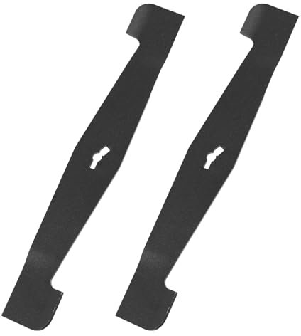 Spares2go Mower Blade for Hawksmoor 1200W SLM32F-ZE Electric Lawnmower (32cm, Pack of 2)