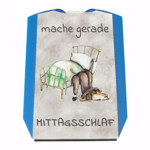 speecheese Mache gerade Mittagsschlaf Parkscheibe mit Lama Geschenk zum 18 Geburtstag eigenes Auto Freunde über 18 erwachsen praktisch mit Eiskratzer und Wasserabstreifer Party Mitbringsel