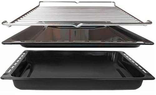 Recamania Conjunto 3 piezas - Pack Parrilla y Bandejas Horno Teka 370x460mm
