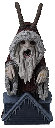 Royal Bobbles Krampus Bobblescape Bobblehead, Figura Realista de poliresina Premium, número de Serie único, Detalle Exquisito