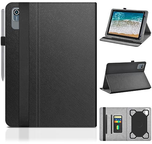 KATUMO Custodia Universale per 10-10,1 Pollici Tablet, Cover per Blackview/DOOGEE/SEBBE S22/TECLAST/GOODTEL G3/Whitedeer/Freeski/JUSYEA J10/HiGrace/Oangcc/OUZRS/Wqplo/Yicty/YESTEL/OSCAL Tablet