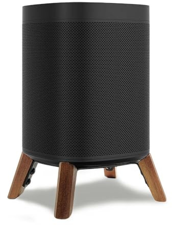 Echtholzständer kompatibel mit Sonos One, One SL, Play:1 Home Speaker, Stativ-Montagezubehör schützen Sonos für besseren Klang, robuster Holzständer und