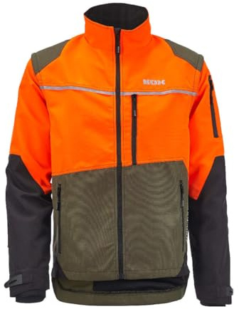 KOX Forstjacke Transform Olivgrün/Orange Größe 62/64 | KWF-Profi