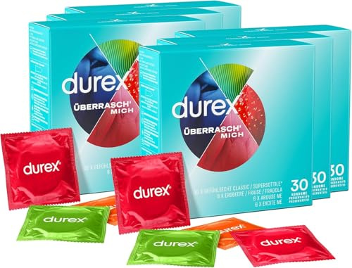 Durex Überrasch Mich Kondome 6 x 30 Stück