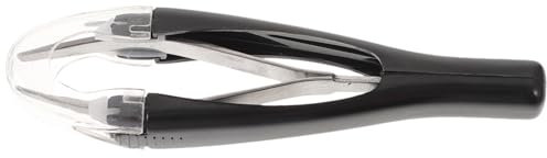 IWOWHERO Automatische Augenbrauenpinzette Aus Edelstahl Mit Einziehbarer Funktion Schräger Spitze Für Präzise Haarentfernung Tragbares Design Für Make-up Und Gesichtspflege