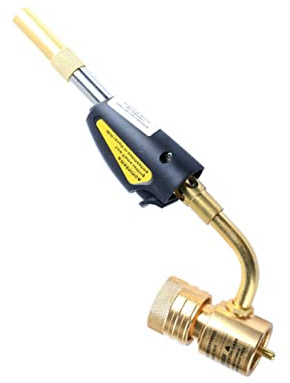 Angoily Saldatore Gas Portatile Accensione Elettronica Torcia per Saldatura Micro ad Alta Temperatura Kit per Saldatura Funzionante Qualsiasi Gas Combustibile Commerciale