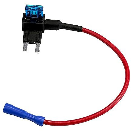 BUGUUYO 6stücke Sicherungen Für Autoadapter ACS Tap Dual Circuit Mini Sicherungshalter Mit Einbau Für Standardsicherung Flachstecksicherung Max Spannung Stromabgriff Direkt