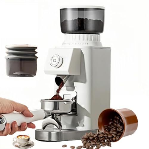 MiBoce Grinder Eléctrico De Frijoles De Café, Molinillo De Café Automático De 100 G, con 24 Ajustes De Rutina Precisos, Antidifiáceo Y Extraíble, para Uso Doméstico