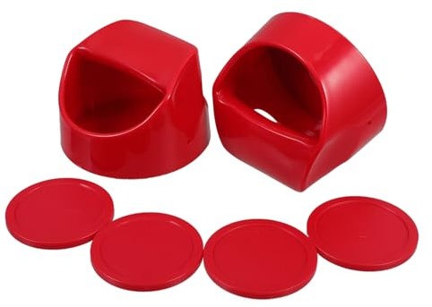 Gatuida Eishockeyschläger Und Pucks Ersatz Tischhockeyschieber Eishockeypucks Hockeyteile Spielzubehör Für Tische
