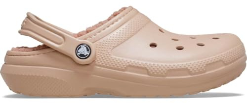 Crocs Zuecos Unisex con Forro clásico, Color Caramelo Rosa, Talla 4 para Hombre y Mujer