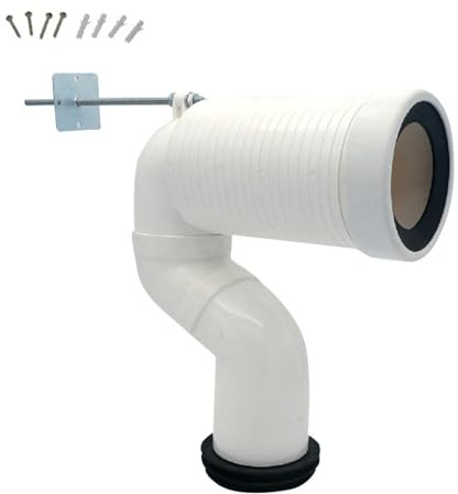 Montaggio a parete Shifter Pipeline Tubo fognario Giunto WC Curva Shifts Tubo Offset WC Flangia Scarico Ristrutturazione Scarico Presa di Ristrutturazione Scarico