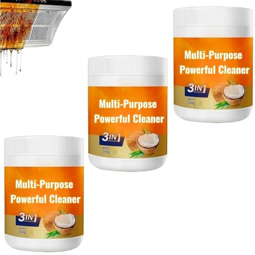 Nettoyant Puissant Multi-usage Pour La Cuisine, Dégraissant Puissant Pour La Cuisine, Pâte Nettoyante Et Polissante À L'huile De Coco Pour La Cuisine, Pâte Nettoyante À L'huile De Coco