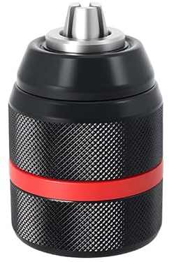 Portabrocas sin llave M18, montaje 1/2-20 UNF, adaptador de portabrocas autoapretando 13 mm, compatible con taladros/atornilladores, herramientas eléctricas y herramientas giratorias para carpintería
