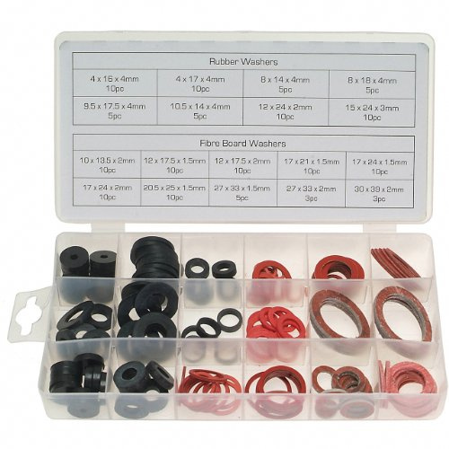 Alkan Gummi O-Ring Dichtung Sortiment 141-tlg Haushalt Sanitär | Gummi O-Ringe/Dichtungen, 141-tlg Sortiment für Sanitär, Haushalt und Garten, sortiert im Aufbewahrungskoffer