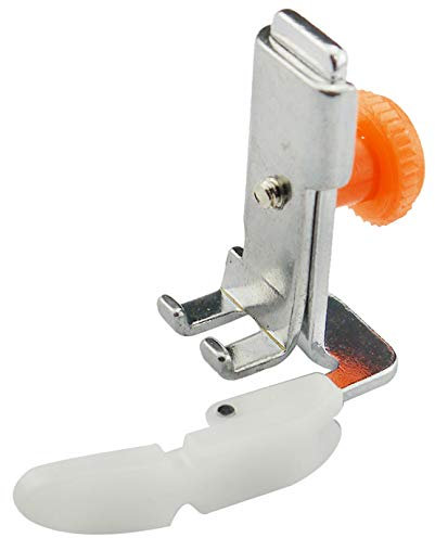 dreamstitch Teflon einstellbarer Reißverschluss Paspeln Biese Nähmaschine Nähfuß für alle Niedriger Schaft Singer, Brother, Babylock,Euro-Pro,Janome,Kenmore,White,JUKI,Simplicity,Elna und mehr.