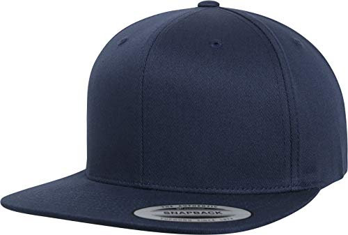 Flexfit Cap Organic Cotton Snapback, Navy, one Size, 6089OC