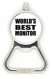 World's Best Monitor - Apribottiglie da birra in metallo per la stagione di laurea