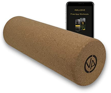 OVATIME Faszienrolle Kork 30cm x 10cm - optimale Vorbereitung auf Belastung, fördert schnelle Regeneration, Keine verklebten Faszien, bessere Durchblutung der Muskulatur