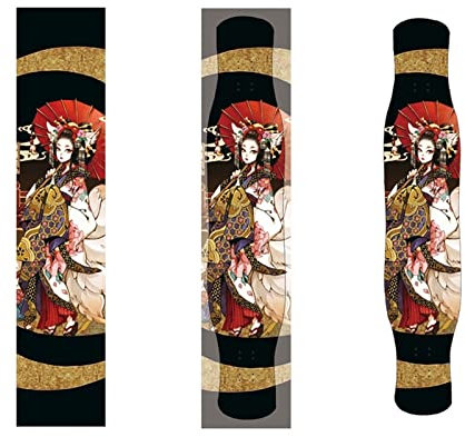 FEETOX Skateboard Klebeband 120 * 25cm(48X10inch) Skateboard Grip Tape Skateboard Aufkleber Bubble Free Waterproof Longboard Griptape Skateboard Grip Tape AC279 Skateboard Aufkleber