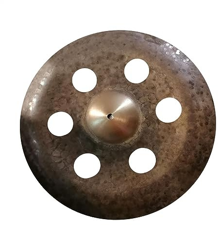 Platillo Profesional De China De 18 Pulgadas con 6 Agujeros para Instrumentos De Percusión De Batería Accesorios para Instrumentos de percusión