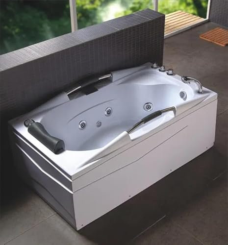 Bagno Italia Bain à remous de bain 160 x 85 cm pour une personne double pompe à remous