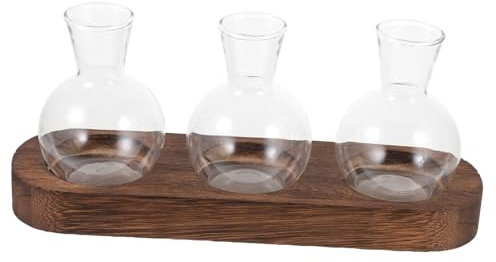 Milisten Transparente Glasvasen Von Blumenvase Für Tischdekoration Vasen Für Pflanzen Klare Glasvase Für Blumenarrangements Dekorative Vasen Für Haus Und Garten