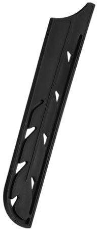 sourcing map Knife Cover Sleeves Blade Edge Guards for 8 Bread Knife Protector Covers Universal Blade Sheath for Kitchen, Black
