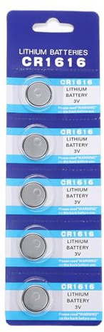 Batería de botón CR1616 compacta y segura para batería de celda de monedas y batería para electrónica pequeña