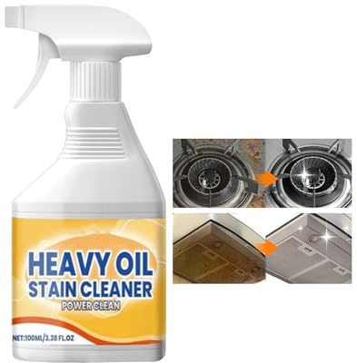Sgrassatore Spray Cucina | Pulitore multiuso intensivo - Spray Pulitore Olio da 100ml per Cucina,per Elettrodomestici Forno Lavastoviglie Cappa Pentole Padelle Piastrelle Casa