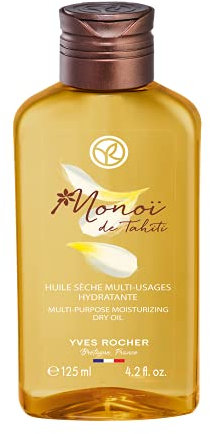 Yves Rocher MONOÏ trockenes Körper-Öl, pflegendes Feuchtigkeits-Öl für Haut & Haare, 1 x Pump-Flacon 125 ml