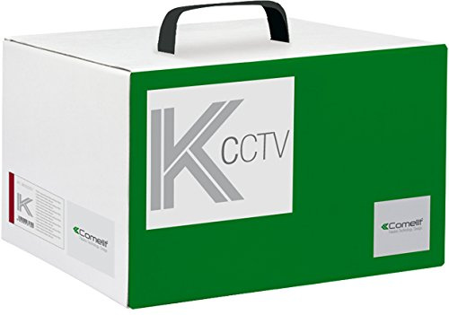 Comelit IPKITPOE401B Easy Kit IP con 2x IPCAM101C, 1x IPNVR104BPOE e 1x 43500