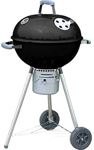 BuyStar Barbecue Tondo con Coperchio, Dimensione 58x47x100cm Ø47