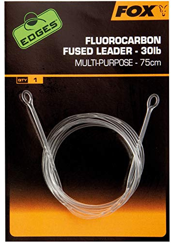 Fox Fluorocarbon Fused Leader 30lbs - Karpfenvorfach, Länge:75cm