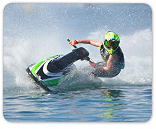 Jet Ski Mauspad Pad - Ski Wassersport Ferien kühlen Computer-Geschenk # 15798