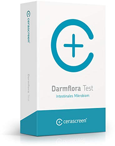 Darmflora Test von CERASCREEN - Stuhltest zur großen DNA-Analyse der Darmbakterien mit modernster Biotechnik | Ihr personalisiertes Darmflora-Profil mit Testkit von Zuhause | Professionelles Labor