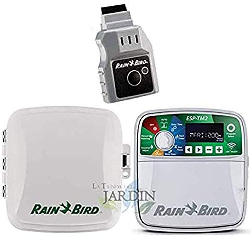 Suinga - Programador riego Wifi R.Bird ESP-TM2 6 zonas exterior + LNK. Controla a distancia hasta 4 zonas de riego automático.