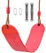 Elastischer Kinderschaukel,GOLDGE U-Schaukel Eva Soft Board kinderschaukel mit Verbindungsschnalle Verbindungsgurt Aufhängen belastbar bis 150Kg für Garten Indoor Outdoor