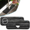 Ternal 2 Pack of the ORIGINAL Sinkmat washable splash guard drip catcher, behind faucet, kitchen faucet splash catcher absorbent mat, microfiber cloth, drying mat racks for farmhouse, bar & RV (Black)