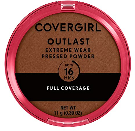 COVERGIRL Outlast Extreme Wear Pressed Powder, 880 Cappuccino, 0.38 oz